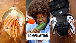 February 2023 ASMR Compilation [upl. by Ahsykal]