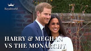 Harry and Meghan VS The Monarchy  Breaking tradition [upl. by Gone]