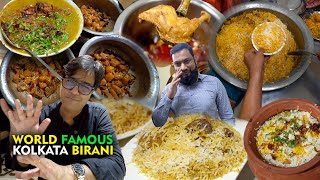 Kolkata Biryani at India Restaurant Kolkata  World Famous Kolkata Biryani  Kolkata Street Food [upl. by Yemorej]