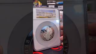 GIANT SILVER COIN  CAN SILVER COLLECTIBLES BEAT SILVER BULLION numismatics silver silvercoins [upl. by Enined]