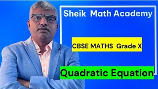 Top Secrets of Solving Complex CBSE X Math Quadratic Equations [upl. by Anrak]