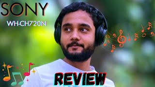 Sony WHCH720N Wireless Noise Cancelling Headphone Review Highquality Music 🎶 [upl. by Sremmus]