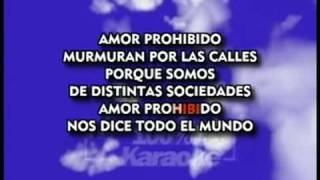 ALEJANDRAAMOR PROHIBIDOKARAOKE [upl. by Aizirk]