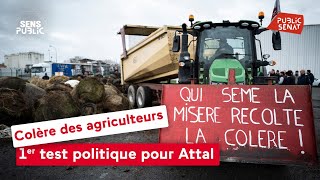 Colère des agriculteurs  1er test politique pour Attal [upl. by Fillian]