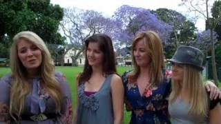 Celtic Woman  Chloe Agnew Message to the Australian Girls Choir [upl. by Karlik]