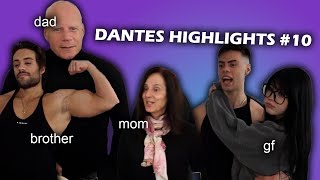 Highlights from Dantes amp Girlfriend COOKING STREAM ft Mom Dad Brother [upl. by Eugirne84]