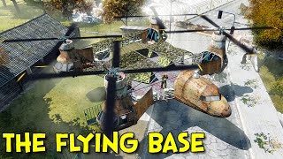 THE FLYING BASE  Arma 2 DayZ Mod  Ep49 [upl. by Pernas]