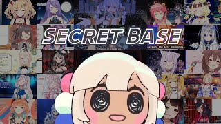 Hololive Sings  Secret Base Anohana Kimi ga Kureta Mono 38 Talent Ver [upl. by Adaline591]