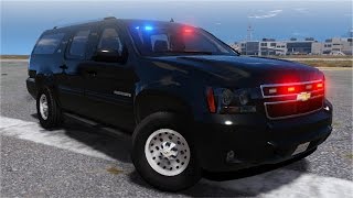 GTA 5  Armored Secret Service Suburban Showcase [upl. by Leif]