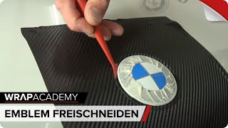 BMW Emblem Folieren [upl. by Aneekal]