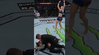 Rose namajunas KNOCKOUTS Zhang weili shorts [upl. by Milas]