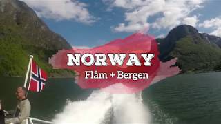 Weekend In Norway  Flåm and Bergen and the beautiful fjords [upl. by Mohorva763]