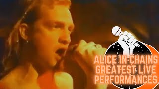 Alice In Chains Greatest Live Performances Part 1 [upl. by Milla]