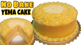 No Bake Yema Cake  No Oven Yema Cake Mommy Rheine [upl. by Karl]