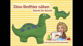 Nähen lernen Ein Stofftier nähen  Schritt für Schritt [upl. by Zumstein556]