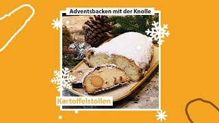 Zum 2 Advent Backen mit der Knolle  KartoffelStollen [upl. by Adine]