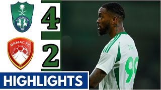 Al Ahli vs Al Damac 42 Extended Highlights  Ivan ToneyFirmino amp Fallatah GOALS [upl. by Abner]