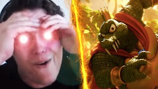 KING K ROOL IN SMASH BROS ULTIMATE REACTION [upl. by Debera]