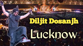 Dil Luminati tour Diljit Dosanjh concert in Lucknow ekana football stadium Lucknow [upl. by Sitruc]