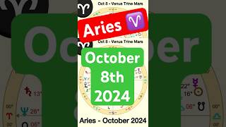 Aries Horoscope  Venus Trine Mars October 2024 Clip [upl. by Mercola552]