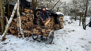 ROBIMY ŁAZIENKĘ drewno do pieca czyli CO TAM U NAS NA WSI [upl. by Faubion152]