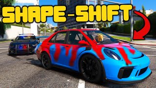 Using A Shapeshifting Car To Commit Crimes  GTA 5 RP [upl. by Norrag]