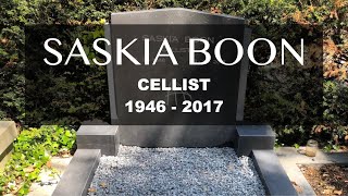 Cellist Saskia Boon gravesite memorial at Zorgvlied in Amsterdam [upl. by Carolynne]