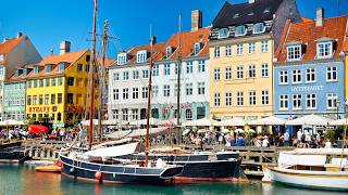 8K Ultra HDR Copenhagen city travel complete tour Denmark [upl. by Locin]