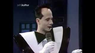 Klaus Nomi interview  Total Eclipse on German TV [upl. by Nalym71]