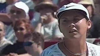 Martina Hingis vs Monica Seles 1998 Canada Highlights [upl. by Annahsit485]