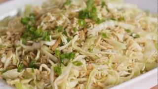 How to Make Crunchy Ramen Noodle Salad [upl. by Natsuj]