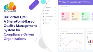 Elevate Your Quality Management with BizPortals QMS [upl. by Ecyned]