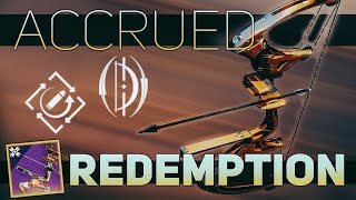 Accrued Redemption Raid Bow Better than Hush  Destiny 2 Shadowkeep [upl. by Lessig]