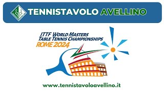 Tennistavolo Avellino  Campionati Mondiali Master 2024 Marialucia Di Meo vs Ioulia Degtiar CAN [upl. by Ilsa]