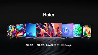 Haier OLED  QLED TVs Cinematic amp Gaming Perfection with Easy EMI [upl. by Leff]