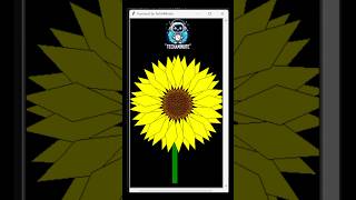 Tournesol en python 🌻 python tech developpeur [upl. by Olympia819]