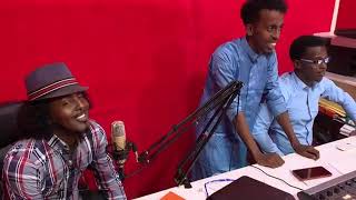 DJ Subeer iyo Ahmed Rasta oo Muqdisho ku booqday Wadnaha FM [upl. by Enelam]