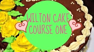 Wilton Cake Class  Course 1 quotDecorating Basicsquot [upl. by Nohtiek]