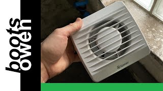 How to stop damp in a Victorian cellar and how to repair an extractor fan that spins slowly [upl. by Cherise]