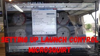 Microsquirt Launch Control on Foxbody Mustang [upl. by Kalinda518]