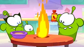 Om Nom Stories Om Nom Cafe  compilation season 18  all episodes  funny cartoon [upl. by Naesad]