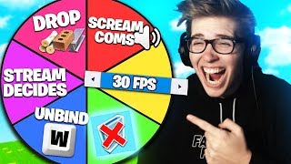 The Ultimate Fortnite Challenge Wheel  Bazerk [upl. by Scevour]