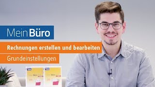 Rechnungen erstellen und bearbeiten mit WISO Mein Büro Desktop [upl. by Hartzke]