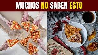 Por qué la PIZZA es repartida en triángulos 🍕🍕 [upl. by Hairacaz421]