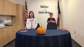 Live LaRue Miller Morning Announcements [upl. by Dnomed]