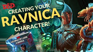 Character Guide for Guildmasters Guide to RAVNICA  50 Ideas for a Factioned Cityscape⚡🐍 [upl. by Anyah]