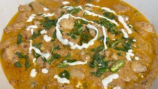 Chicken Malai Handi Recipe  Murgh Malai Curry  Creamy Chicken Handi [upl. by Durgy]