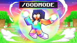 Aphmau has GODMODE in Minecraft [upl. by German]