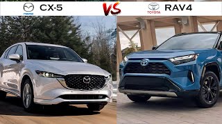 Toyota Rav4 2024 Vs 2024 Mazda CX 5 Comparison [upl. by Katt]