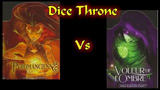 Partie Dice Throne Pyromancienne VS Voleur de l ombre [upl. by Ennoved286]